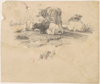 Sığır sürüsü by American 19th Century