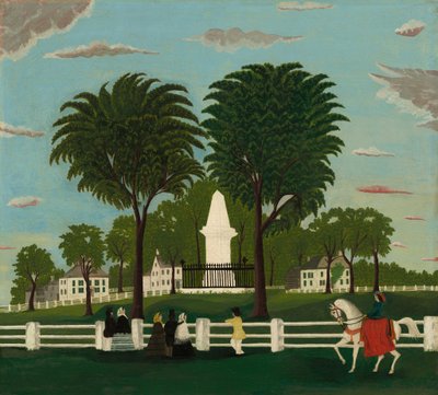 Lexington Savaş Anıtı by American 19th Century