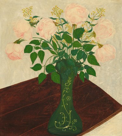Pembe güller by American 19th Century