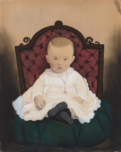 Bir Bebek Portresi by American 19th Century