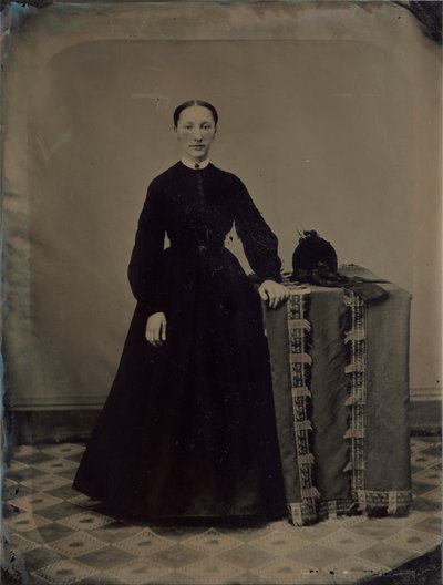 İç Savaş Dulunun Portresi by American 19th Century