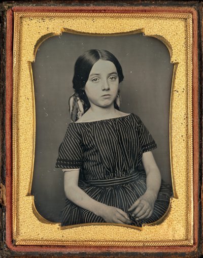 Bir Kızın Portresi by American 19th Century