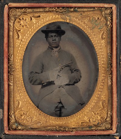 Bir USCT Özelinin Portresi by American 19th Century