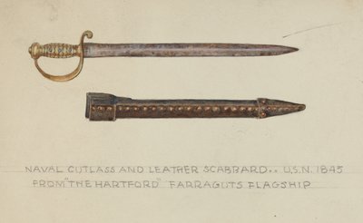 Pala ve Deri Kın by American 20th Century