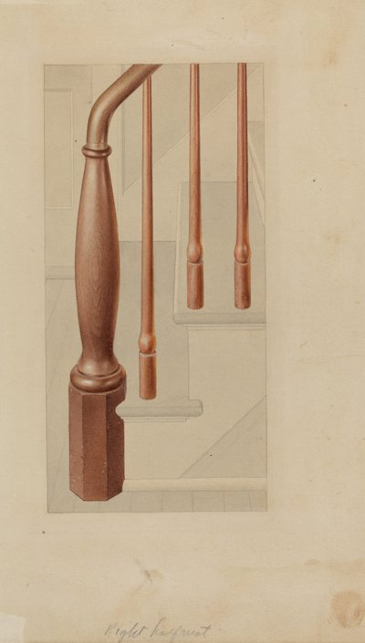 Tırabzan başı direği by American 20th Century