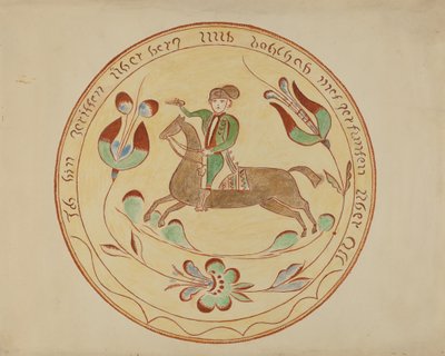 Pa. Alman Plakası by American 20th Century