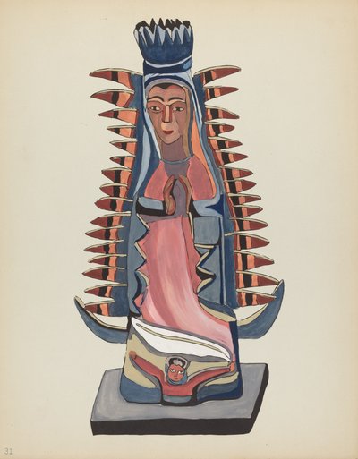 Levha 31: Our Lady of Guadalupe: "New Mexico