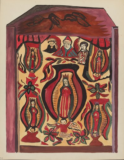 Plaka 32: Our Lady of Guadalupe": "New Mexico