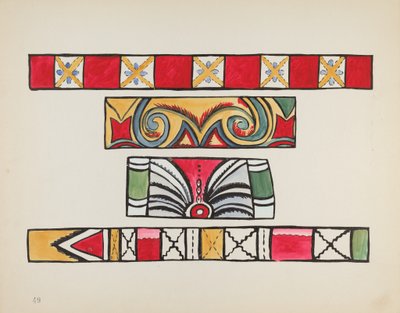 Levha 49: Çeşitli Tasarım: "New Mexico'nun İspanyol Sömürge Tasarımları" Portföyünden by American 20th Century