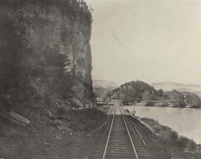 Castle Rock, New River (s/b fotoğraf) by American Photographer (after)