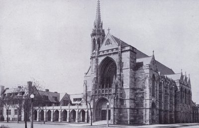 Chicago: Fourth Presbyterian Church (b/w photo) by American Photographer (after)