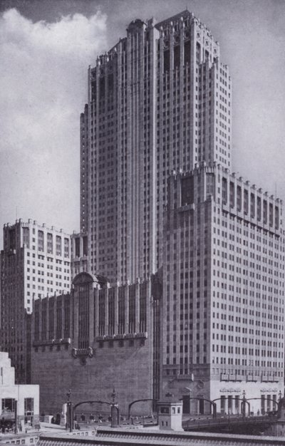 Chicago: Civic Opera House (s/b fotoğraf) by American Photographer (after)