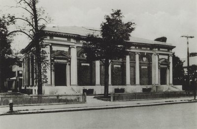 Harvard Üniversitesi: Yeni Konferans Salonu (s/b fotoğraf) by American Photographer (after)