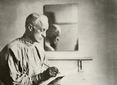 Harvey Cushing, beyin cerrahı, portre (s/b fotoğraf) by American Photographer (after)