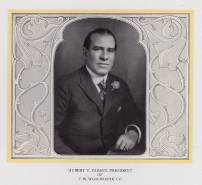 Hubert T Parson, FW Woolworth Co