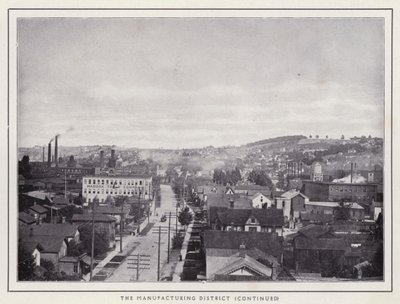 Jamestown, NY: Üretim Bölgesi (s/b fotoğraf) by American Photographer (after)