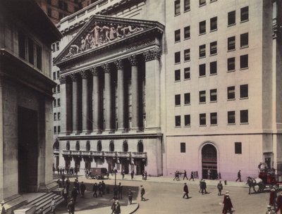 New York: JP Morgan and Co; New York Menkul Kıymetler Borsası (fotoğraf) by American Photographer (after)
