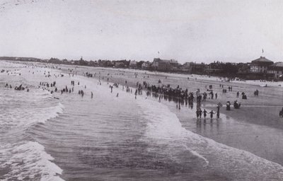 Old Orchard Beach, Maine: Old Orchard Beach (s/b fotoğraf) by American Photographer (after)