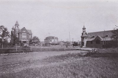 Old Orchard Beach, Maine: Belediye Binası ve Halk Kütüphanesi; Postane; St Margaret