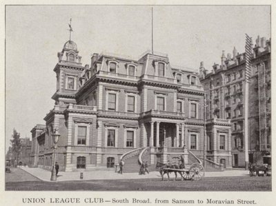 Philadelphia: Union League Club, South Broad, Sansom