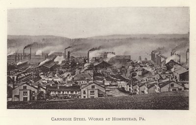 Pittsburgh: Carnegie Steel Works, Homestead, Pennsylvania