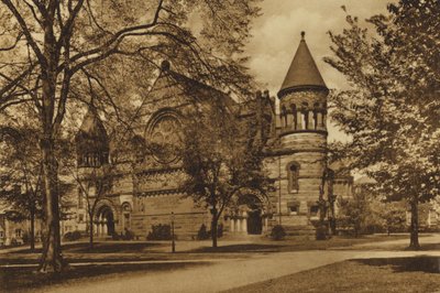 Princeton Üniversitesi: Alexander Hall (s/b fotoğraf) by American Photographer (after)