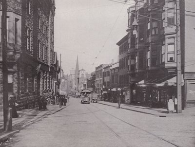Providence, Rhode Island: Katedralden Westminster Caddesi Doğu (s/b fotoğraf) by American Photographer (after)
