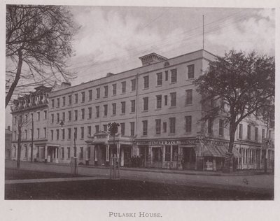 Pulaski Evi (s/b fotoğraf) by American Photographer (after)