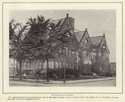 Springfield, Massachusetts: Buckingham Okulu (s/b fotoğraf) by American Photographer (after)