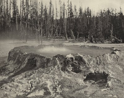 Punch Bowl, Yellowstone Ulusal Parkı (s/b fotoğraf) by American Photographer (after)