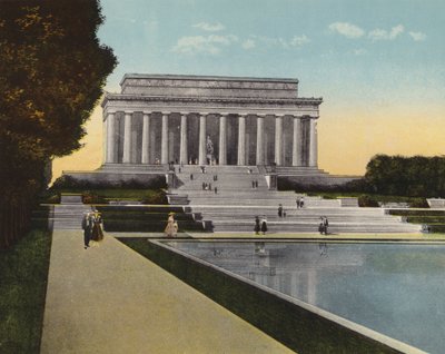 Washington DC: Lincoln Anıtı (fotoğraf) by American Photographer (after)