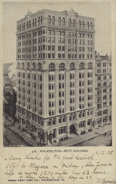 Betz Binası, Philadelphia, Pensilvanya by American Photographer