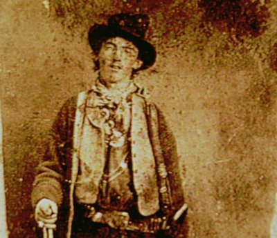 Billy The Kid (1859-81) c.1880 (orijinal tintype kopyası) by American Photographer