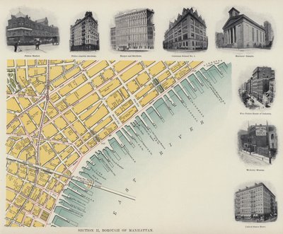 Manhattan İlçesi (s/b fotoğraf) by American Photographer