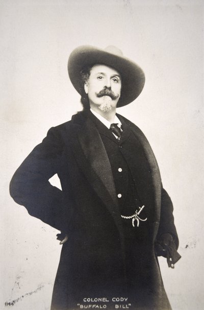 Buffalo Bill (1846-1917) kartpostalı by American Photographer