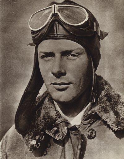 Charles Lindbergh, havacı by American Photographer
