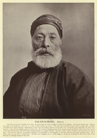 Uzakta-Musa, Yahudi by American Photographer