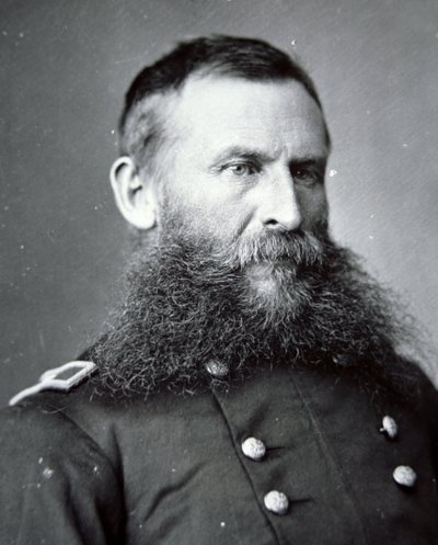 General George Crook (s/b fotoğraf) by American Photographer
