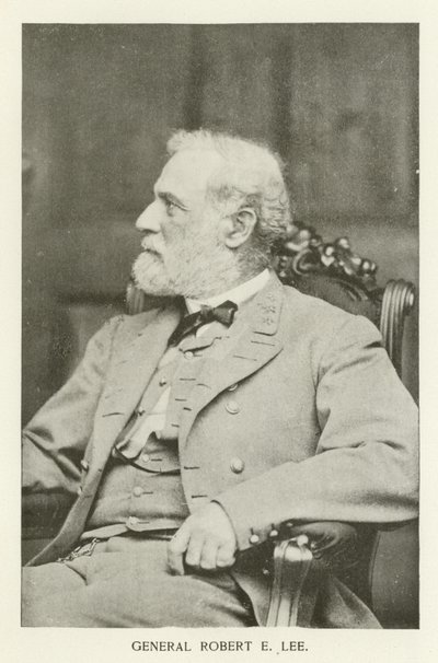 General Robert E Lee (siyah beyaz fotoğraf) by American Photographer