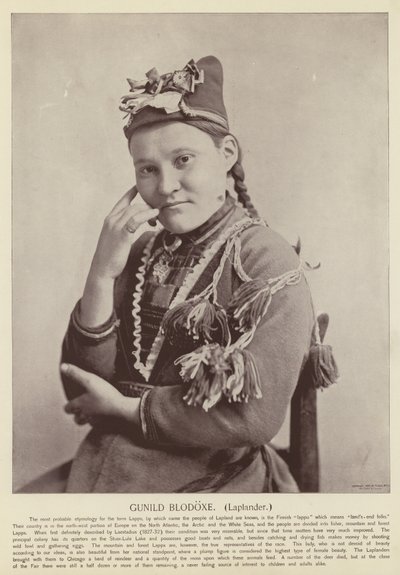 Gunild Blodoxe, Laponya by American Photographer