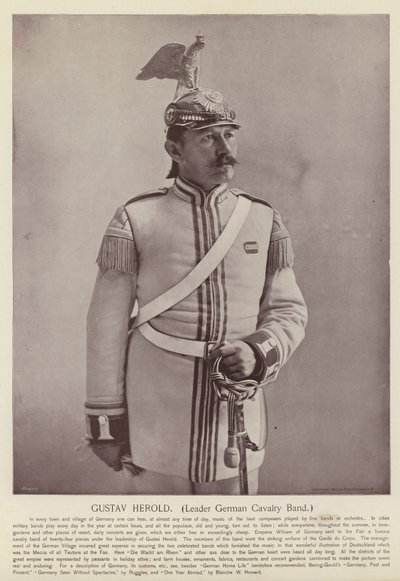 Gustav Herold, Lider Alman Süvari Birliği by American Photographer