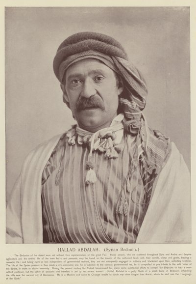 Haaland Abdullah, Suriye Bedevi by American Photographer