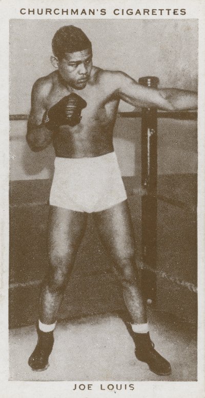Joe Louis (1914-1981), Amerikan Dünya Şampiyonu ağır sıklet boksör by American Photographer