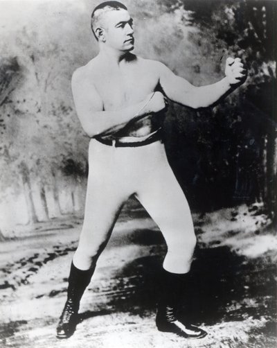 John L. Sullivan (s/b fotoğraf) by American Photographer