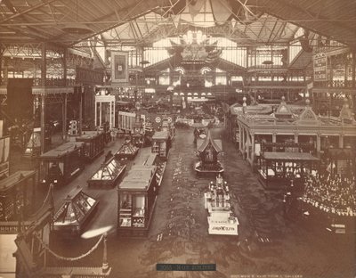 Ana Bina, 1876 Centennial Uluslararası Sergisi, Philadelphia (gümüş albümen baskı) by American Photographer