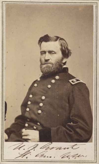 Tümgeneral Ulysses S. Grant, Federal Ordu subayı by American Photographer