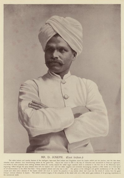 Bay D Joseph, Doğu Hindistan by American Photographer