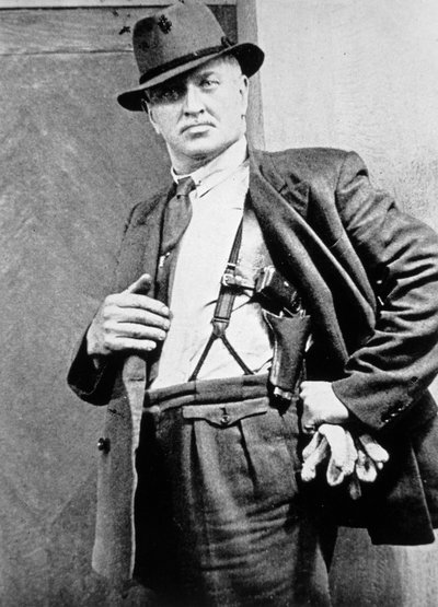 New York Polis Dedektifi, 1920 dolayları (s/b fotoğraf) by American Photographer