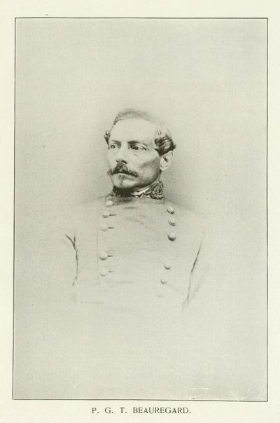 P G T Beauregard (siyah beyaz fotoğraf) by American Photographer