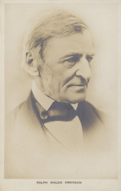 Ralph Waldo Emerson (1803-1882), Amerikalı yazar by American Photographer